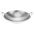 thumbnail image 1 of ZTTD Stainless Steel Wok 7 Inch, Round Bottom Dual- Handled Heavy Wok, Traditional Canton Style Frying Pan Multi- Cooking Wok Stir Fry Pan for Kitchen Restaurant Home, 1 of 2