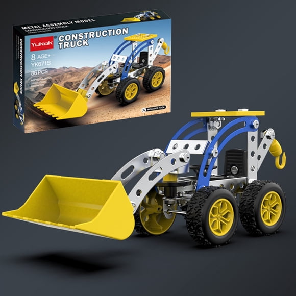 My Past Orders Metal Bulldozer Model Kits Building Toys Model Car Kits for Boys 8-12 Erector Set Car Metal Building Blocks for Kids Boys 8 9 10 11 12-16 Years Old
