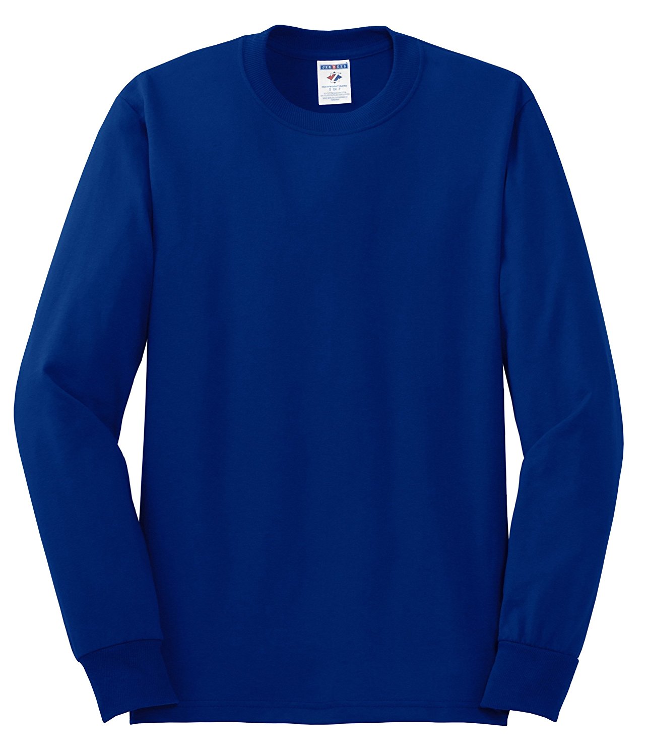 Jerzees 5.6 oz. T-Shirt à Manches Longues 50/50, Royal P