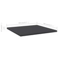 thumbnail image 4 of vidaXL Bookshelf Boards 8 pcs Grey 40x40x1.5 cm Engineered Wood, 4 of 4