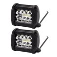 thumbnail image 1 of MesaSe 7Inch 1PCS 400W Spot & Flood Combo Bar Driving Waterproof Led Work Light Triple Rows Off-Road Truck Car ATV SUV Cabin Boat, 1 of 10