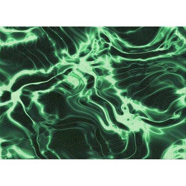 Ahgly Company Machine Washable Indoor Rectangle Transitional Dark Forest Green Area Rugs, 6' x 9'