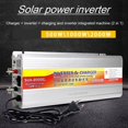 thumbnail image 3 of Inverter 12v Hybrid Solar Power Inverter Charger Voltage Transformer USB 500W 1000W 2000W Converter Adapter Home, 3 of 7