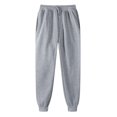 thumbnail image 1 of CHOK 50% off Clearance!  Men‘s Plus Size Fleece Sweatpants Jogger Pants with Pockets  Active Running Athletic Joggers Cuffed Ankle Sweat Pants Lounge Trousers, 1 of 4