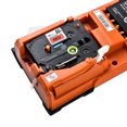 thumbnail image 3 of QualitChoice Label Printer Tape Waterproof 8 Meter Self-adhesive Shopping Mall PET Maker Ribbon Replacement for P-Touch Black on Red 1Set, 3 of 6