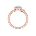 thumbnail image 3 of 0.70 Carat Excellent Radiant Cut Real Diamond New Design Solitaire Ring for Wedding Solid 18K Rose Gold Size 11, 3 of 8