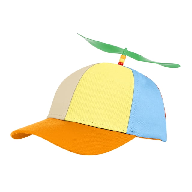 TOPTIE Chapeau de Soleil à Hélice pour Tout-Petit, Casquette d'Hélicoptère Amusante pour 2 à 7 Ans