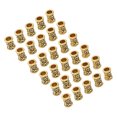 thumbnail image 1 of Perles de Tube de Barbe, 30 Pcs Cadeau Parfait Perles de Dreadlocks Rétro pour Tressage de Cheveux, 1 of 8
