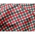 thumbnail image 4 of oneOone Silk Tabby Fabric Gingham Check Printed Fabric 1 Yard 42 Inch Wide, 4 of 4