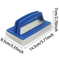 thumbnail image 3 of Handheld Cleaning Tool for Pools and – Versatile Scrub Brush and Sponge Pad for Tiles Cement Spa Kitchen and Bathroom, 3 of 5