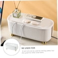 thumbnail image 4 of Minkissy Desktop Data Cable Organizer Cable Organizer Container Plastic Heat Dissipation Office 1Pcs, 4 of 8