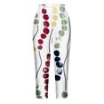 thumbnail image 4 of Birdeem Womens Summer Casual Elastic Waist Printed Cropped Pants, 4 of 5