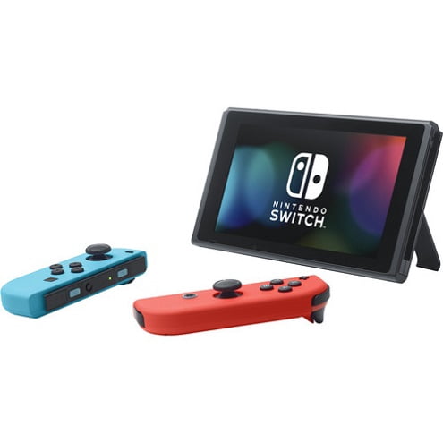 Nintendo Switch with Neon Blue and Neon Red JoyCon - HAC-001(-01