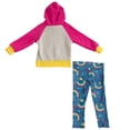 thumbnail image 2 of Looney Tunes Tweety Bird Rainbow Infant 2-Piece Fleece Jacket Set-Toddler 2T, 2 of 3