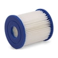 thumbnail image 4 of pitrice Recharge de Filtre en Polyester pour Piscine Gonflable en Forme de Colonne, Filtres de Pompe pour Spa et Jacuzzi, Réparation du Système de Filtration, Type I, Ensemble de 5, 4 of 6