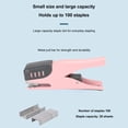 thumbnail image 3 of Labor Saving Stapler, Long Stapler Office Stapler Desktop Stapler Long Staple Stapler Effortless Stapler Learning Office Supplies 20 Sheet Labor Stapler, 3 of 7