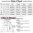 thumbnail image 3 of Pompotops Femmes Dames Sweat à Capuche Uni à Fermeture Éclair Manches Longues Pull Tops Chemise, 3 of 3