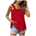 thumbnail image 1 of Birdeem Blouse Sans Manches Ample Confortable pour Femmes, Hauts Décontractés, 1 of 5