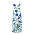 thumbnail image 5 of FcBaudy Robes d'Été pour Femmes, Robes pour Femmes, Jupe pour Femmes Robes d'Été pour Femmes Robe Imprimée Sans Manches à Col Rond Robe Décontractée Robes Femmes Robe, 5 of 5