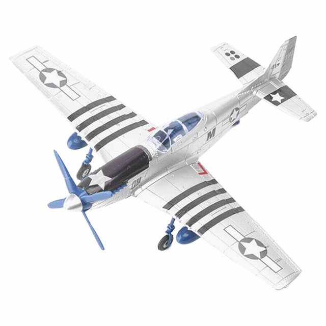 Milaget WWII Fighter Model Aircraft Assembly Model Kits Home Living Room DIY