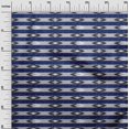 thumbnail image 2 of oneOone Viscose Jersey Fabric Stripe Ikat Printed Craft Fabric BTY 60 Inch Wide, 2 of 4