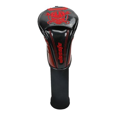 Durable Golf Driver Headcover PU Leather UT Club Head - Black UT, 37CM