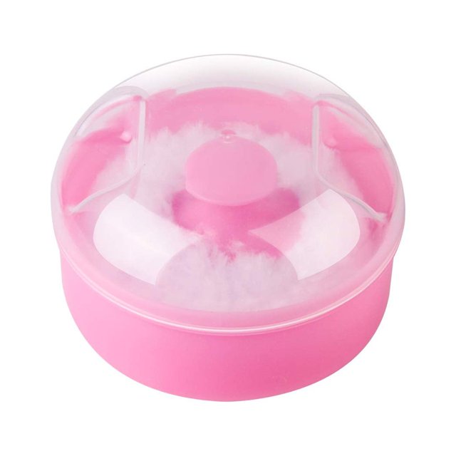 Boîte Simple pour Poudre Corporelle Duveteuse, Récipient pour Houppette au Talc