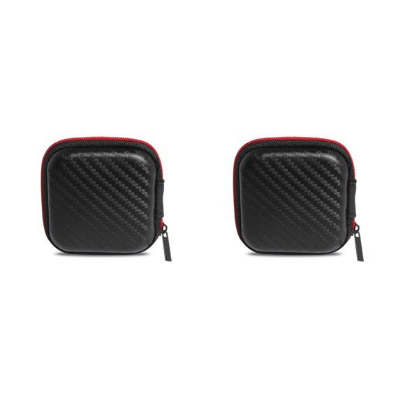 Redempat Sac de Rangement pour Écouteurs Organisateur Professionnel Petits Supports pour Écouteurs Conteneurs d'Organisation comme Montré 2Ensemble