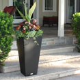 thumbnail image 2 of Veradek Jardinière Haute en Résine - Noir - 30 Po., 2 of 2