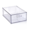 thumbnail image 1 of Mainstays Clear Glossy Plastic Pull-Out Closet Drawer Medium Size, Adult Size, 1 of 9