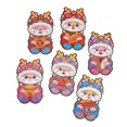 thumbnail image 2 of GUOOL 6 Pieces Chinese Lunar New Year Red Envelopes Money Envelopes Hong Bao A, 2 of 9