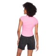 thumbnail image 3 of No Boundaries Women's Rib Henley Tee, 3 of 6