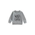 thumbnail image 1 of TheFound Hauts de Chandail en Molleton pour Bébé avec Lettres WLID LIKE MY CURLS, 1 of 8