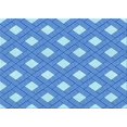 thumbnail image 1 of Ahgly Tapis Rectangulaire Lavable en Machine Bleu Lagon Transitionnel, 5 Pieds x 7 Pieds, 1 of 7