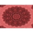 thumbnail image 1 of Ahgly Company Tapis Rectangulaire Lavable en Machine Intérieur Transitionnel Rouge Tomate, 6 Pieds x 9 Pieds, 1 of 7