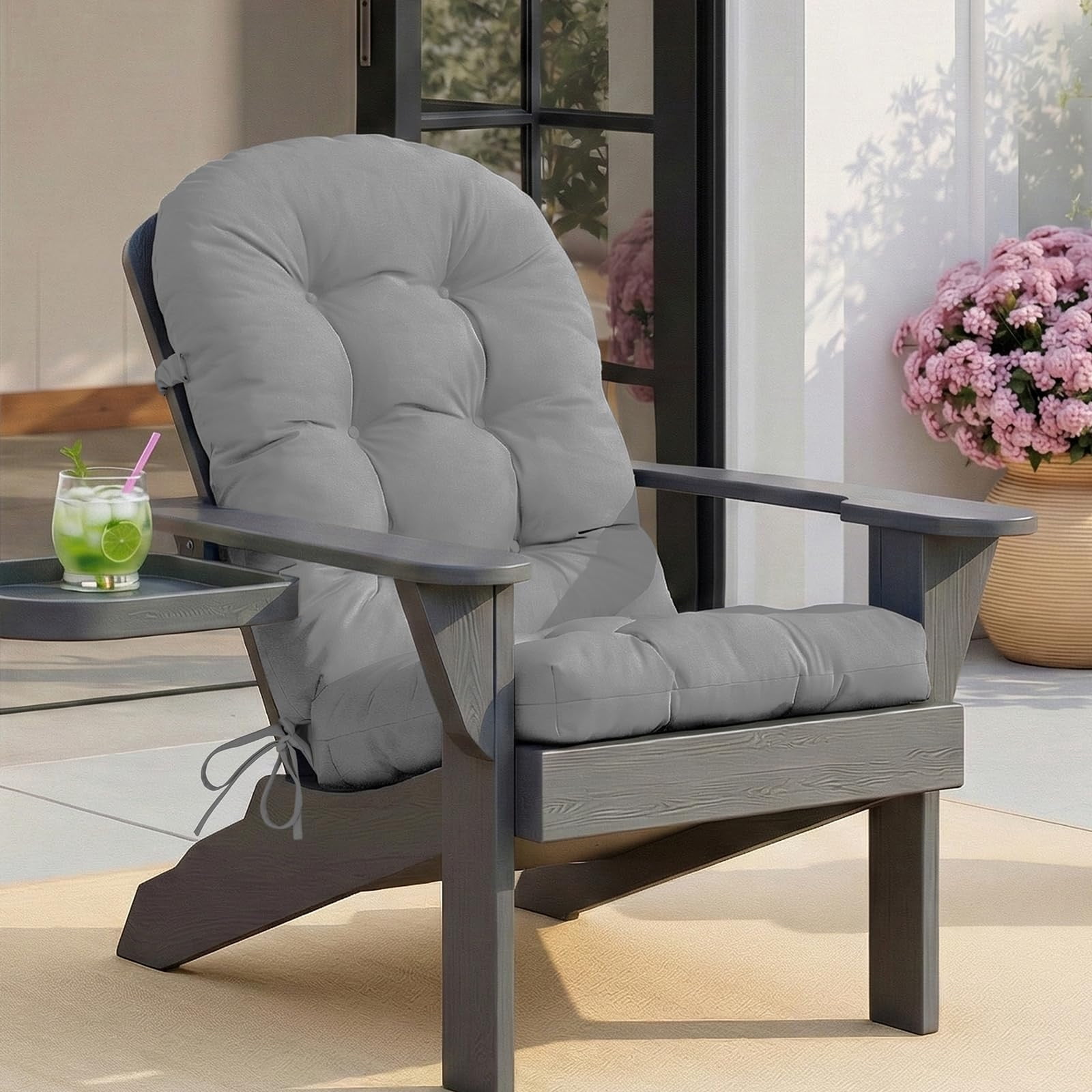 Rocking Chair Back Padding YYV Gifts Ergonomic Chair Cushion 44×19×4 in High Back Breathable ...