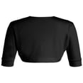 thumbnail image 4 of Boléro Châle Cardigan pour Femmes Manches 3/4 Veste Courte Courte en Tricot pour Robe S-TTG, 4 of 6