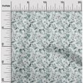 thumbnail image 2 of oneOone Cotton Flex Grayish Blue Fabric Water Color Craft Projects Decor Fabric Printed By The Yard 40 Inch Wide, 2 of 4