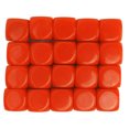 thumbnail image 1 of Cubes d'Angle Ronds Vierges 16mm Coins Ronds Vierges 20 Pcs Jouets Éducatifs en Plastique Vierges 16mm pour Jeux de Société Fête, 1 of 7