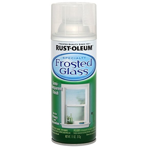 Rust-Oleum 342600 Frosted Glass Spray Paint, 11 oz, Frosted Glass(Packaging May Vary)