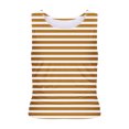 thumbnail image 2 of Plebaso Womens Slim Striped Tank Tops Sleeveless Crewneck Ruched Blouses Summer Casual Basic Tee Tops, 2 of 4