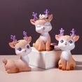 thumbnail image 3 of Sika Deer Design Figurine Mold Home Office Decor Display Model Kids Toy Gift, 3 of 4