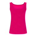 thumbnail image 4 of UPPADA Womens Tank Tops Summer Sleeveless Shirts Ladies Ribbed Wide Shoulder Straps Tees Racerback Tight Slim Fitted Workout Tank Tops Fitted Tops Racer Back Blouses, Membership, 4 of 5