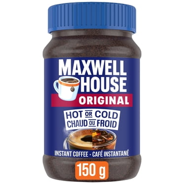 Maxwell House Original Roast Instant Coffee, 150 g Jar