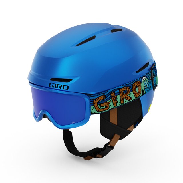 GIRO : SPUR CP : BLUE SHRED YETI : XS