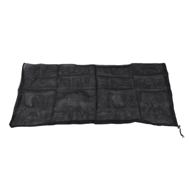 Wood Chipper Shredder Bag, Dual Rope Clamp Wood Chip Collection Bag Portable for Leaf Shredder