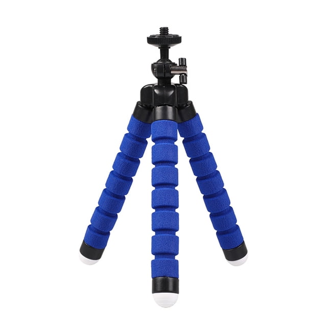 Mobile Phone Tripod Mini Flexible Sponge Octopus Shape Tripod Smartphone Camera Bendable Tripod