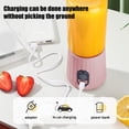 thumbnail image 4 of Kcavykas Home, Kitchen, Refrigerator Storage,Portable Blenders , Juicer for Shakes , Fruit Juicer USB Rechargeable with 6 Blades, Handheld Blenders for Sports Travel And Outdoors, 4 of 8