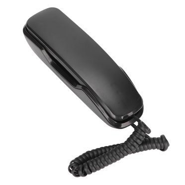 Corded Phone, Wall Mountable Landline Telephone With Buttons Mute Function Retro Novelty Telephone For Hotel Home Bathroom Office