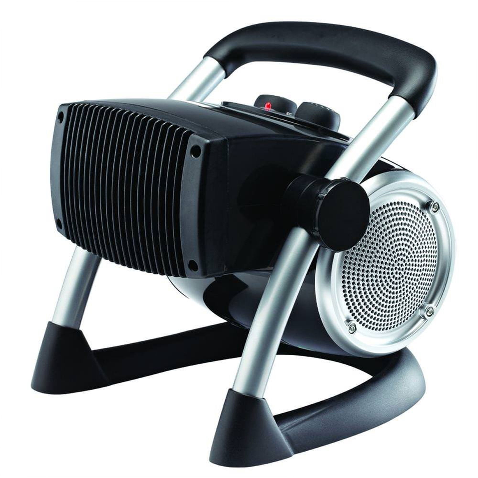 Lasko Pro Chauffage d'Appoint Électrique Portable 1500W en Céramique, Argent